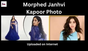 Morphed Janhvi Kapoor Photo